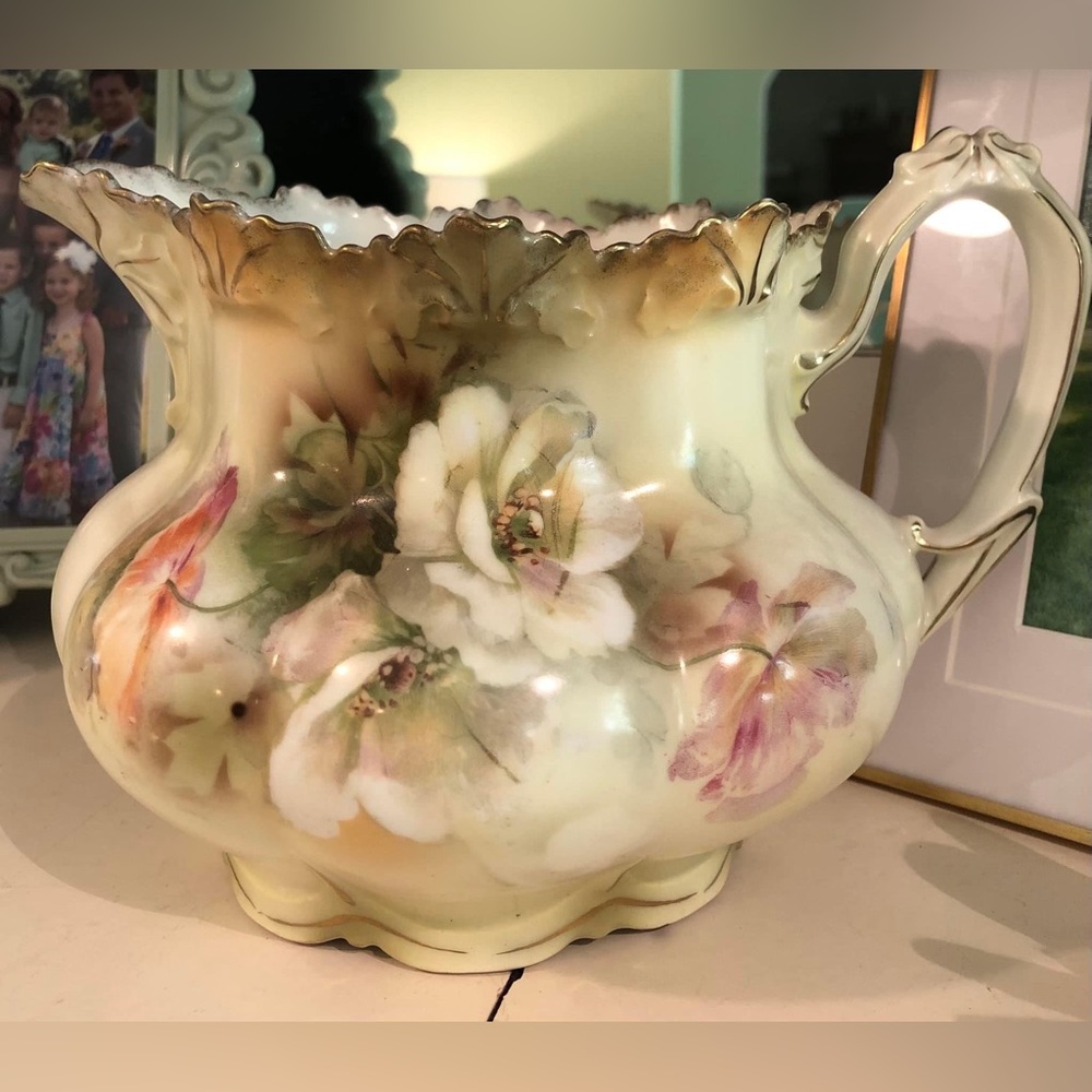 RS Prussia Cider Pitcher ~ Absolutely Gorgeous & in excellent condition